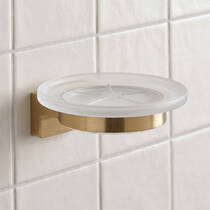 Мильниця Hansgrohe AddStoris S 41766140 з тримачем, бронза брашована