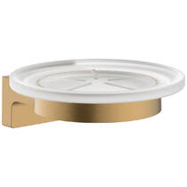 Мильниця Hansgrohe AddStoris S 41766140 з тримачем, бронза брашована, фото №2