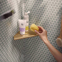 Полиця кутова Hansgrohe AddStoris S 41761140 бронза брашована, фото №4