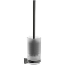 Щітка для унітаза Hansgrohe AddStoris S 41782340 з тримачем, чорний хром брашований, фото №2