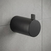 Гачок Hansgrohe AddStoris S 41762340 одинарний, чорний матовий хром