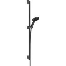 Душевой набор Hansgrohe Pulsify Select S EcoSmart Relaxation 24161670 со штангой 65 см, черный матовый, фото №2