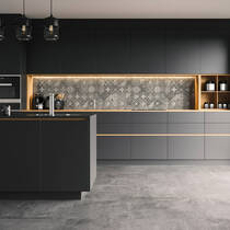 Керамогранит Cerrad Gres Softcement Graphite Rect 120x120 см, фото №3