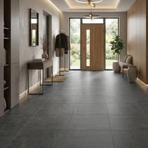 Керамограніт Ceramica Deseo Industrial Black 42x42 см, фото №1