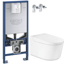 Комплект 2-в-1 Grohe UA39508RS0: инсталляция Rapid SLX 39597000, унитаз-биде Sensia Pro 36508SH0, крепление Rapid SL 3855800M, фото №2