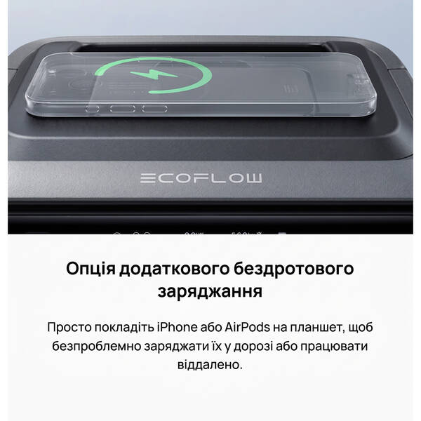 Зарядна станція EcoFlow RIVER 3 Plus Wireless EFRIVER3PLUS-W-EU-CBOX, фото 8