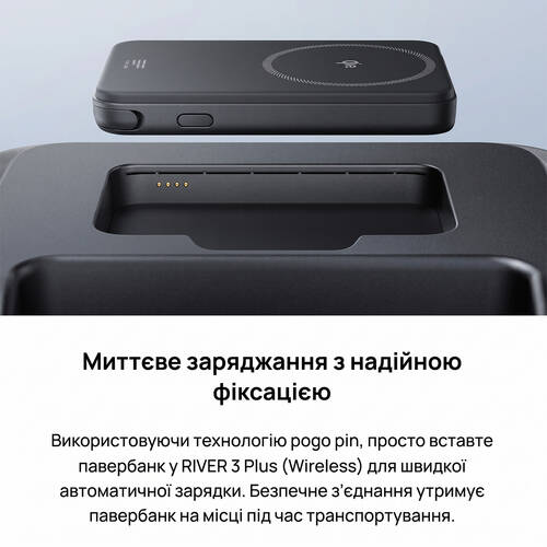 Зарядна станція EcoFlow RIVER 3 Plus Wireless EFRIVER3PLUS-W-EU-CBOX, фото 7