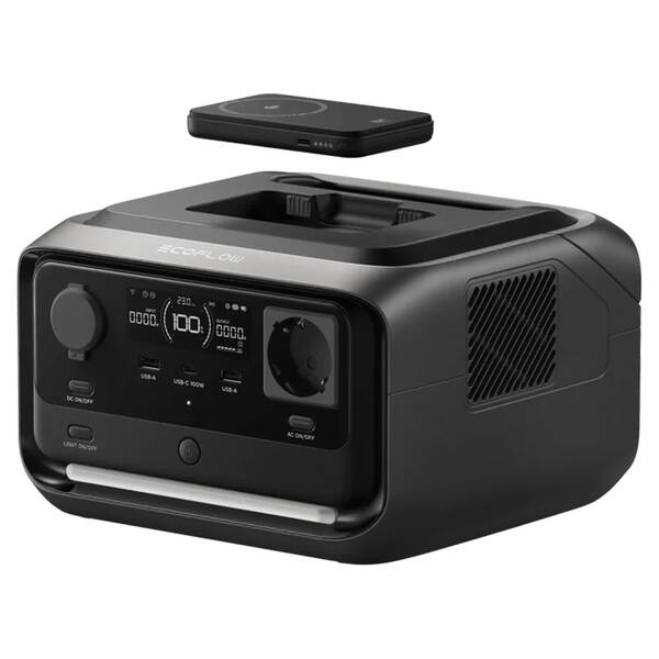 Зарядна станція EcoFlow RIVER 3 Plus Wireless EFRIVER3PLUS-W-EU-CBOX, фото 3