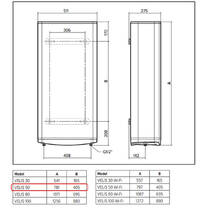 Водонагреватель Ariston VELIS PRO 50 EU (3626135) 50 л 3,0 кВт, фото №5