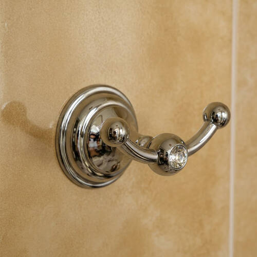 Крючок Langberger Classic 2122232A двойной хром Swarovski, фото 1