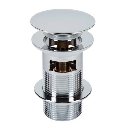 Донний клапан для раковини Devit 21031100 click/clack хром, фото 2