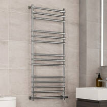 Полотенцесушитель электрический Margaroli Sole 564/B 570х996 мм хром 200 Вт, фото №1