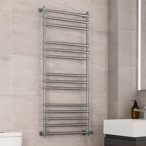 Полотенцесушитель электрический Margaroli Sole 564/B 570х996 мм хром 200 Вт, фото 1