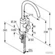 Змішувач для кухні Kludi E-GO 422000575, фото 2