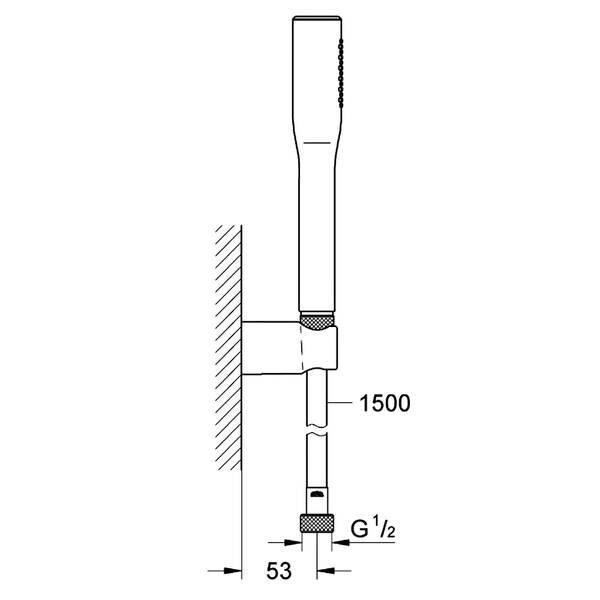 Душовий набір Grohe Euphoria Cosmopolitan Stick 27369000 хром, фото 2