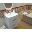 Тумба для раковины Cersanit Melar напольная, подвесная 60 см белый, фото 4