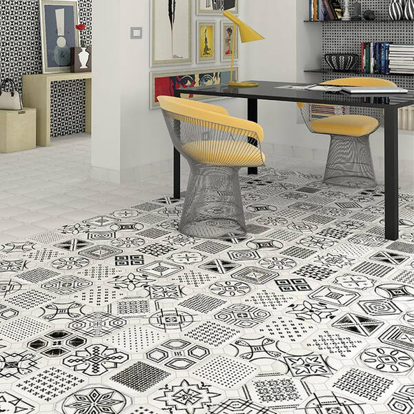 Керамогарнит Vives Vodevil Oct.Variette Sombra 20x20 см, фото 2