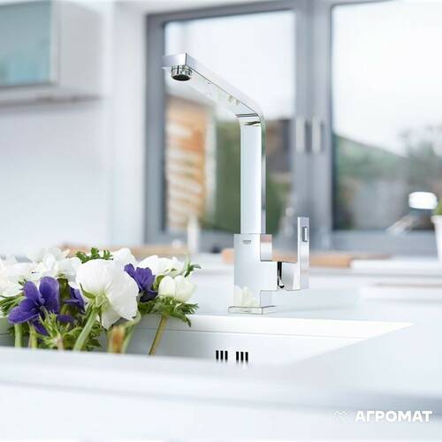 Смеситель для кухни Grohe Eurocube 31255, фото 2