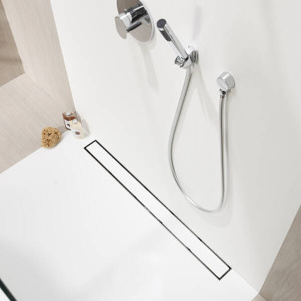 Решітка для душового каналу ACO ShowerDrain C-line 9010.88.87 (408604) 1185 мм під плитку, фото 3