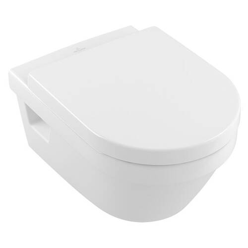 Унитаз подвесной Villeroy&Boch Architectura 5684HR01 DirectFlush с сиденьем Soft Close 98M9C101, фото 1