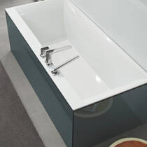 Ванная квариловая Villeroy&Boch Squaro Edge uBQ170SQE2DV-01 170х75 см с ножками, фото №1