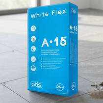 Клей для плитки Atis Wite Flex A-15 для мозаики и мрамора 25 кг, фото №1