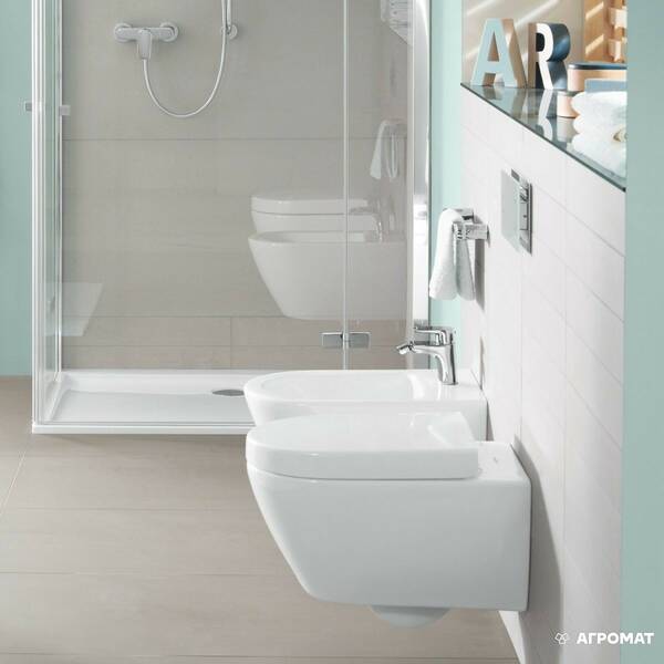 Кришка для унітаза Villeroy&Boch Subway 2.0 9M68Q1R2, фото 3