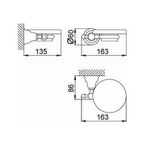 Мыльница Devit Charlestone 8022142G с держателем золото, фото №2