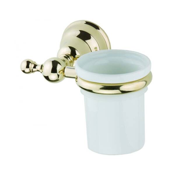 Склянка Devit Charlestone 8020142G з тримачем золото, фото 1