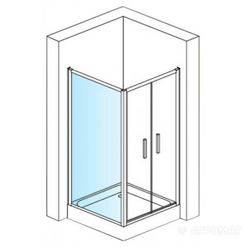 Боковая стенка SanSwiss Top-Line TOPF08005007 80 см, фото 2