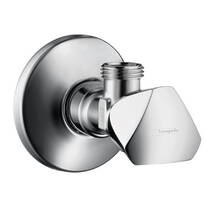 Вентиль кутовий Hansgrohe 13903000 E G1/2’ x 1/2’, фото №1