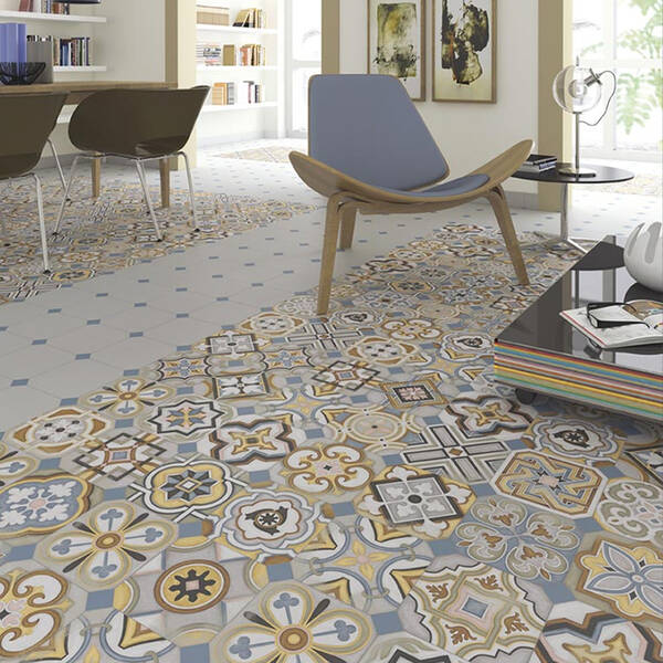 Керамогранит Vives Vodevil Oct.Musichalls Multicolor 20x20 см, фото 1