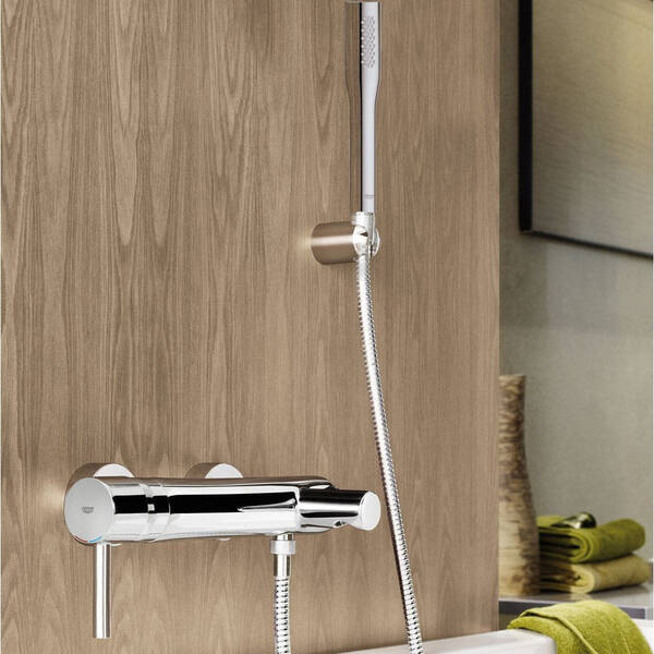 Змішувач для ванни Grohe Essence 33628001 з душовим гарнітуром, фото 5